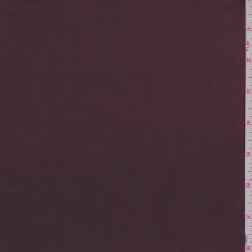 4 1/8 YD PC-Burgundy Twill Back Satin