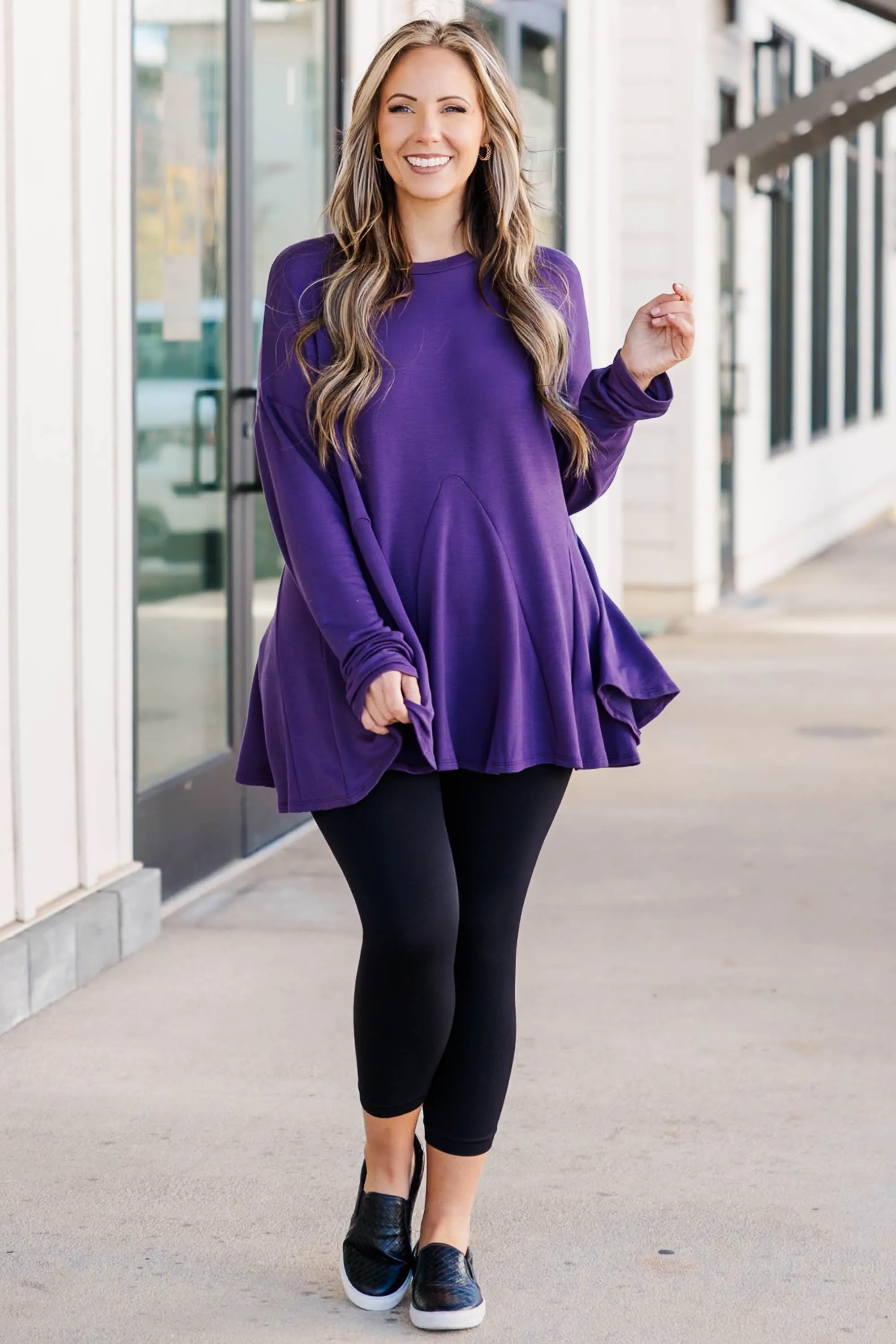 A Time For Change Top, Purple