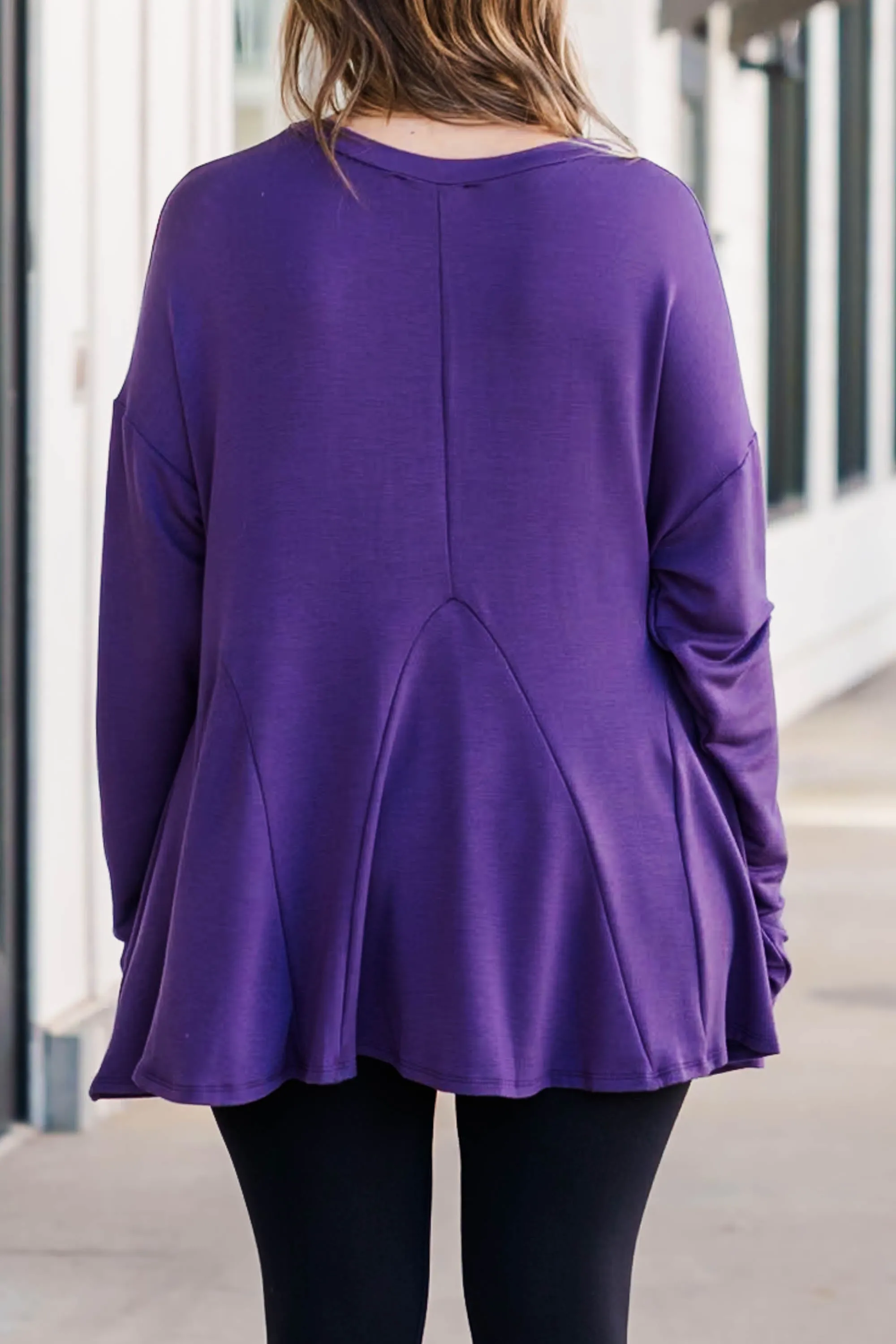 A Time For Change Top, Purple