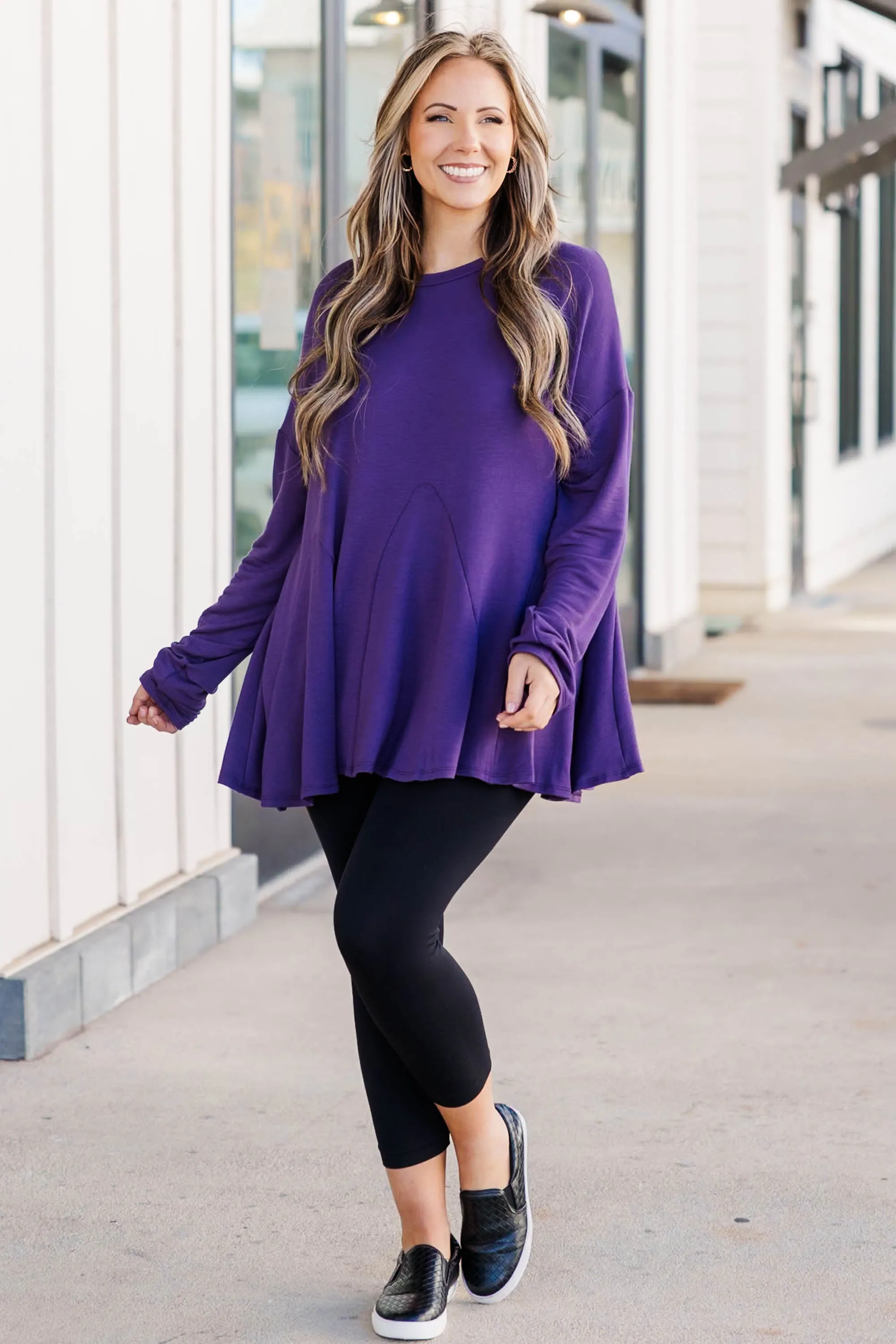 A Time For Change Top, Purple