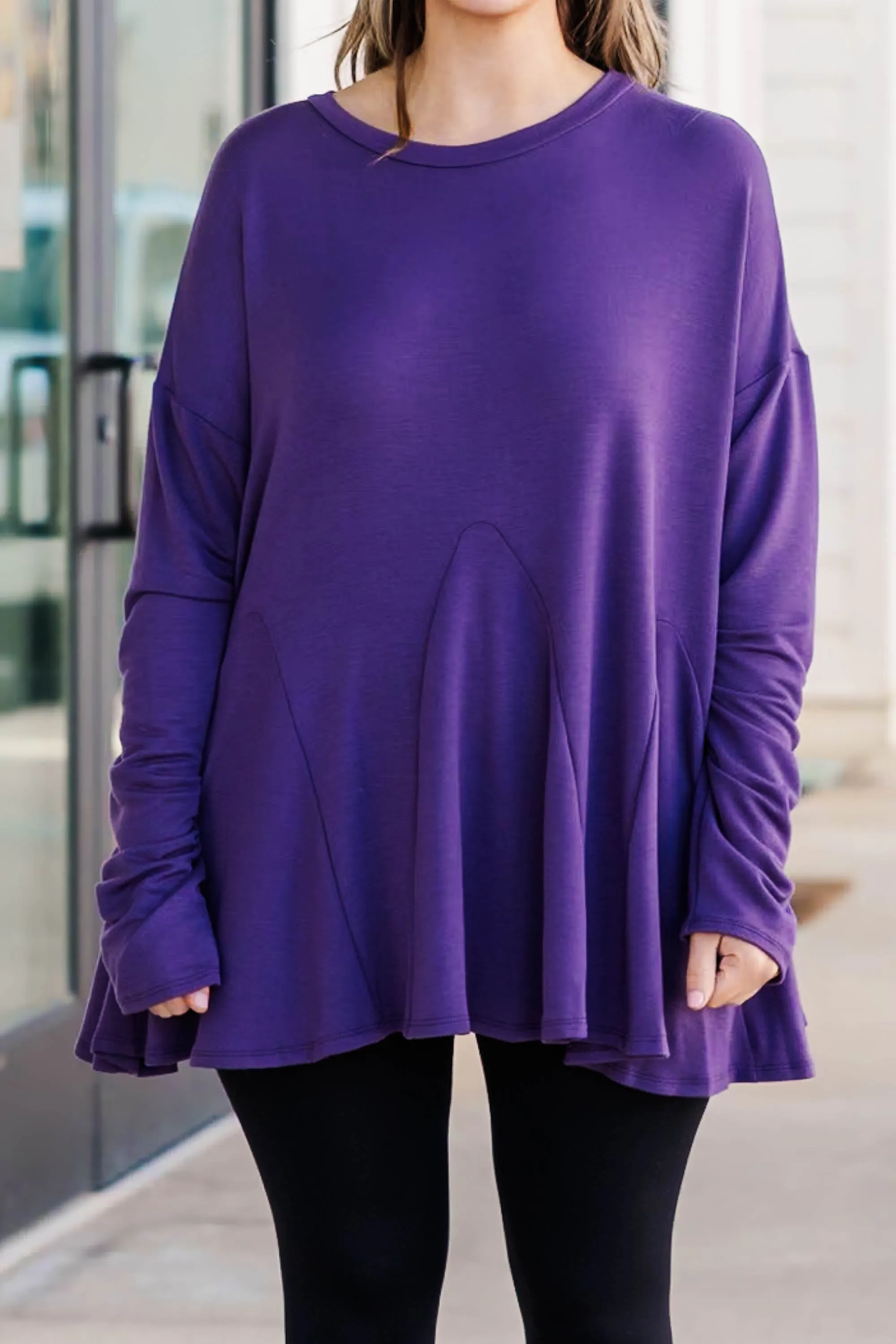 A Time For Change Top, Purple