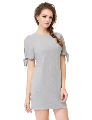Alisapan Simple Fashion Round Neck Loose and Comfortable T-shirt AS01008
