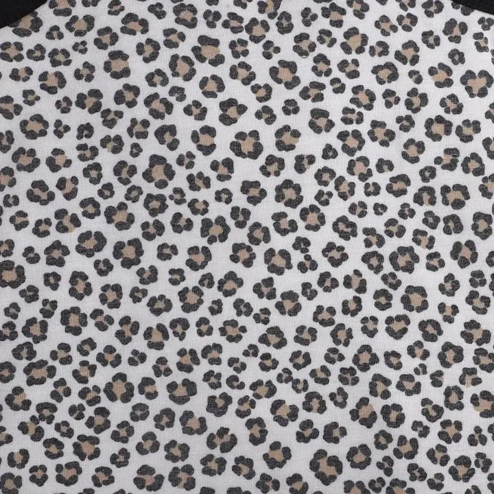 Animal Print Open Strap Dress