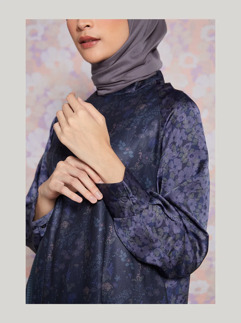ASHA DRESS NAVY