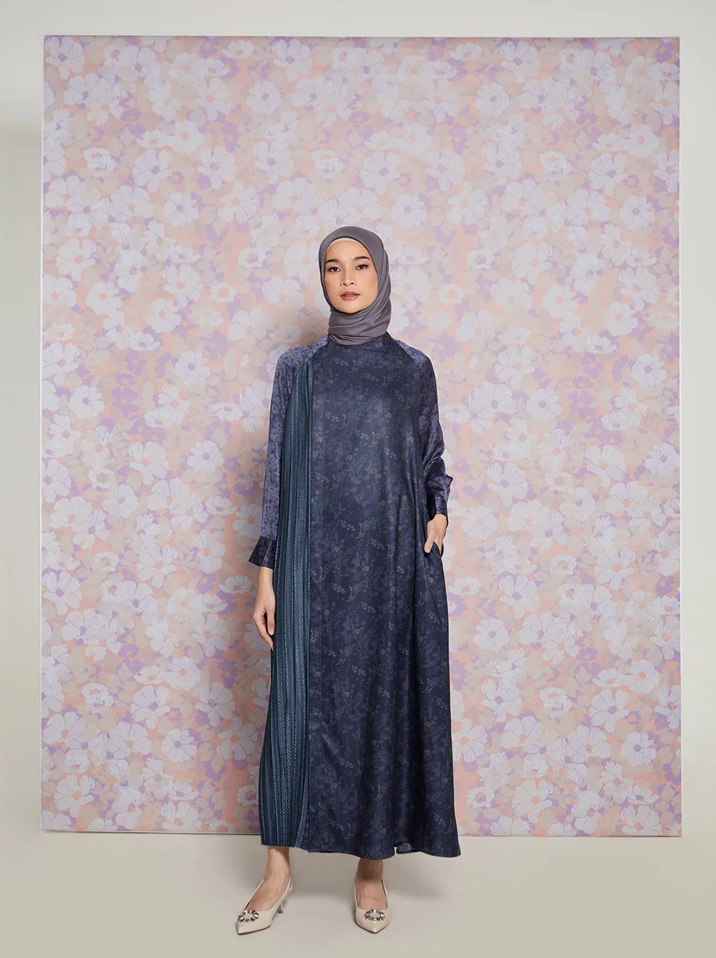 ASHA DRESS NAVY