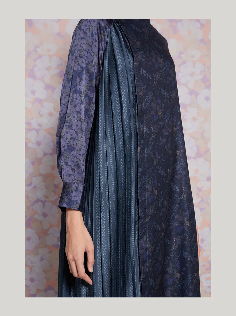 ASHA DRESS NAVY