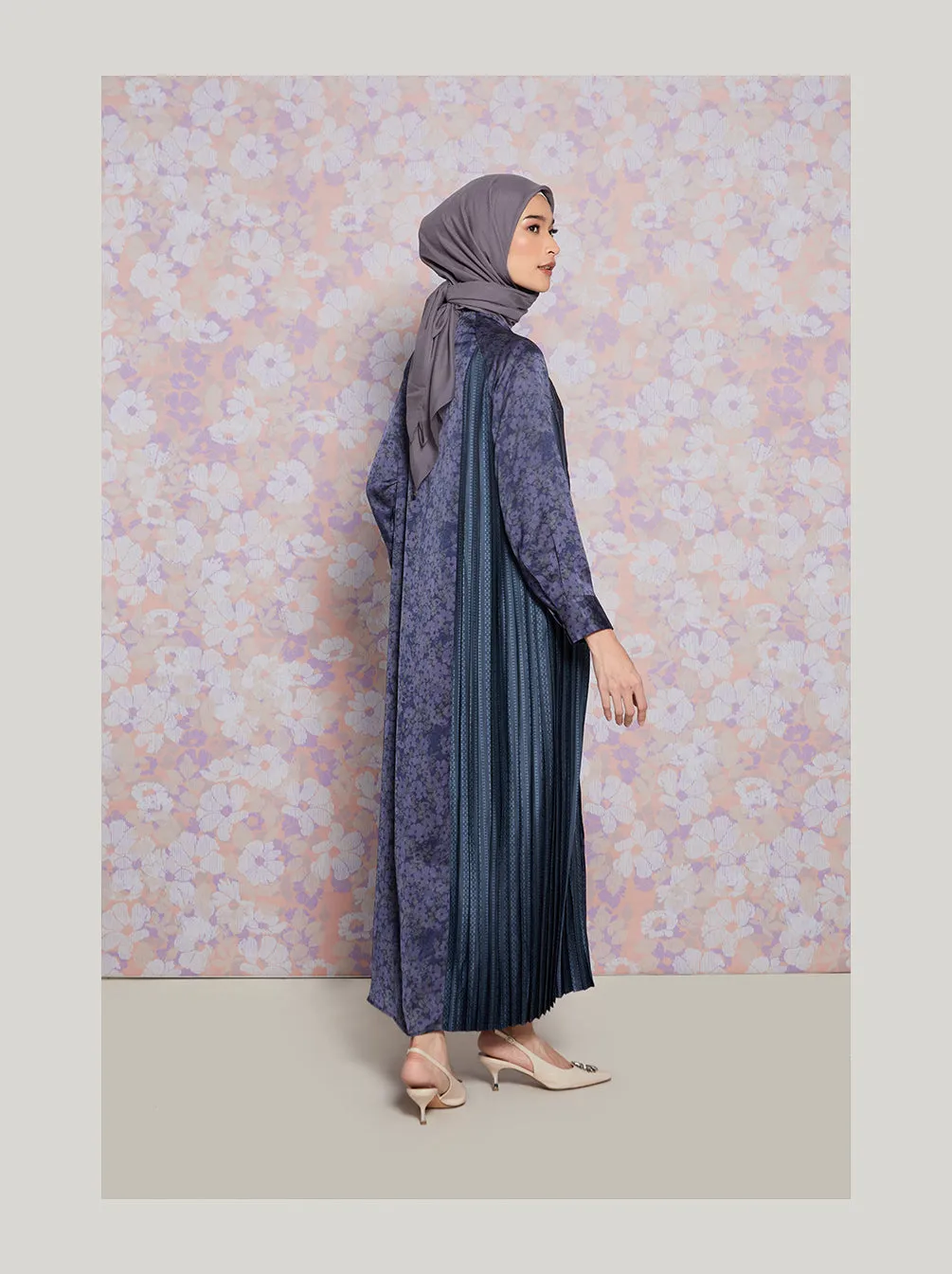 ASHA DRESS NAVY
