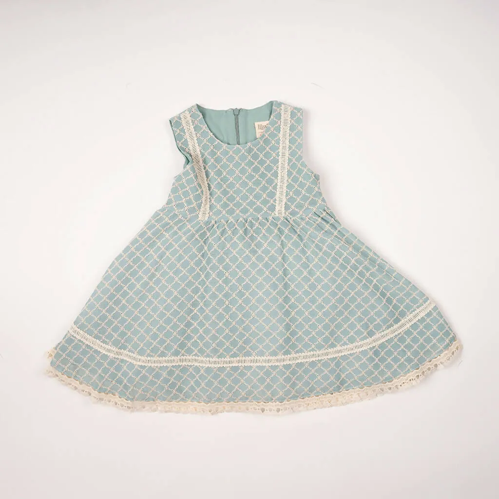 Ava Jacquard Dress Set