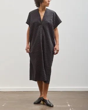Black Crane Origami Dress, Ink Black