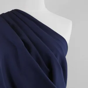 Bloomsbury - Light Navy Crepe Stretch Woven Suiting Fabric