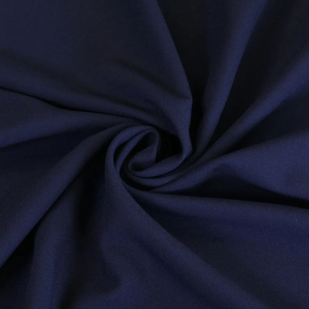 Bloomsbury - Light Navy Crepe Stretch Woven Suiting Fabric