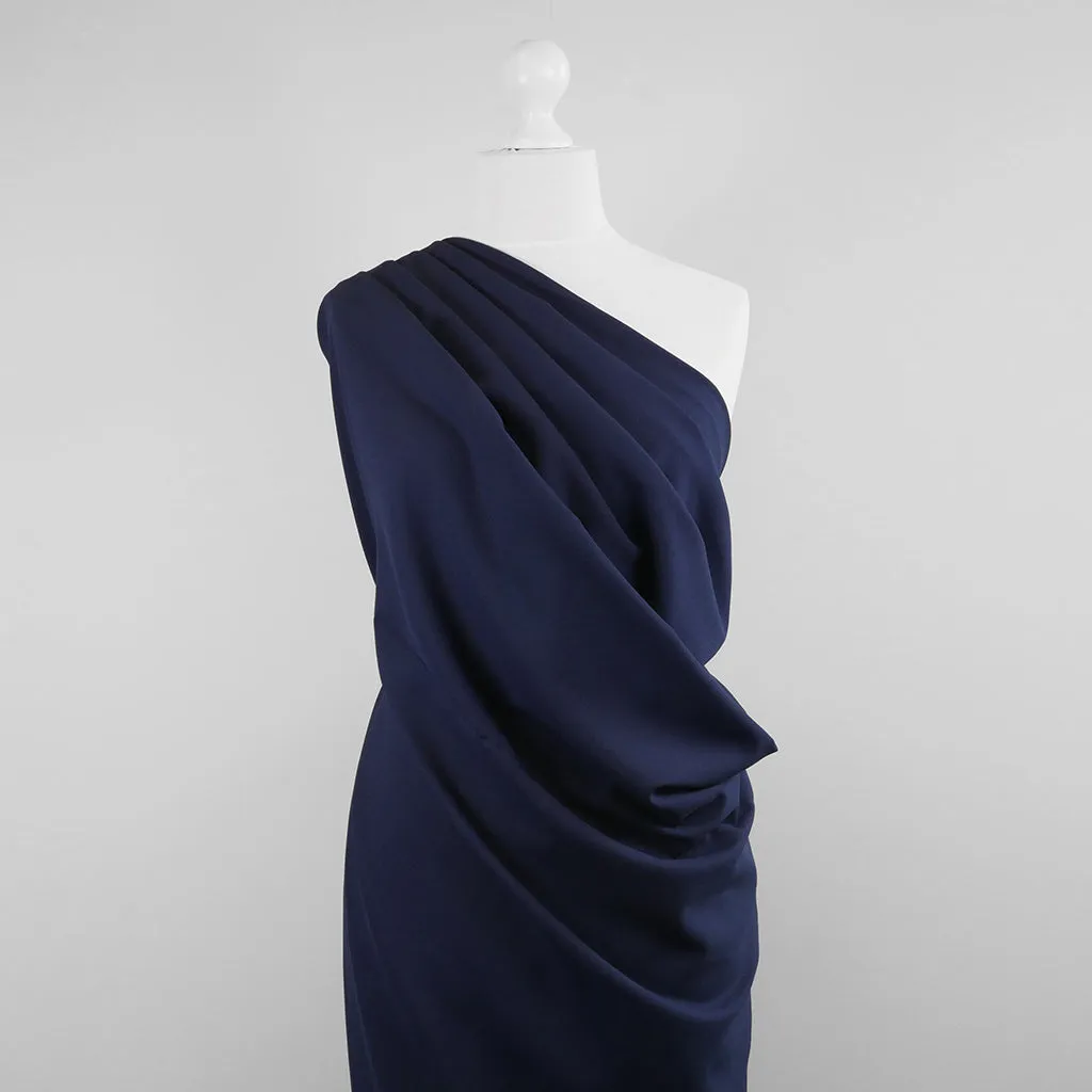 Bloomsbury - Light Navy Crepe Stretch Woven Suiting Fabric