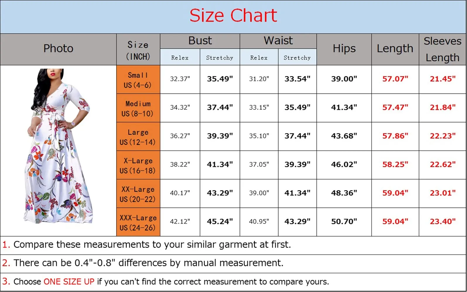 Blue Floral Womens Casual Floral Print Long Maxi Dress Plus Size Plain Party Outfits - JTNFairy
