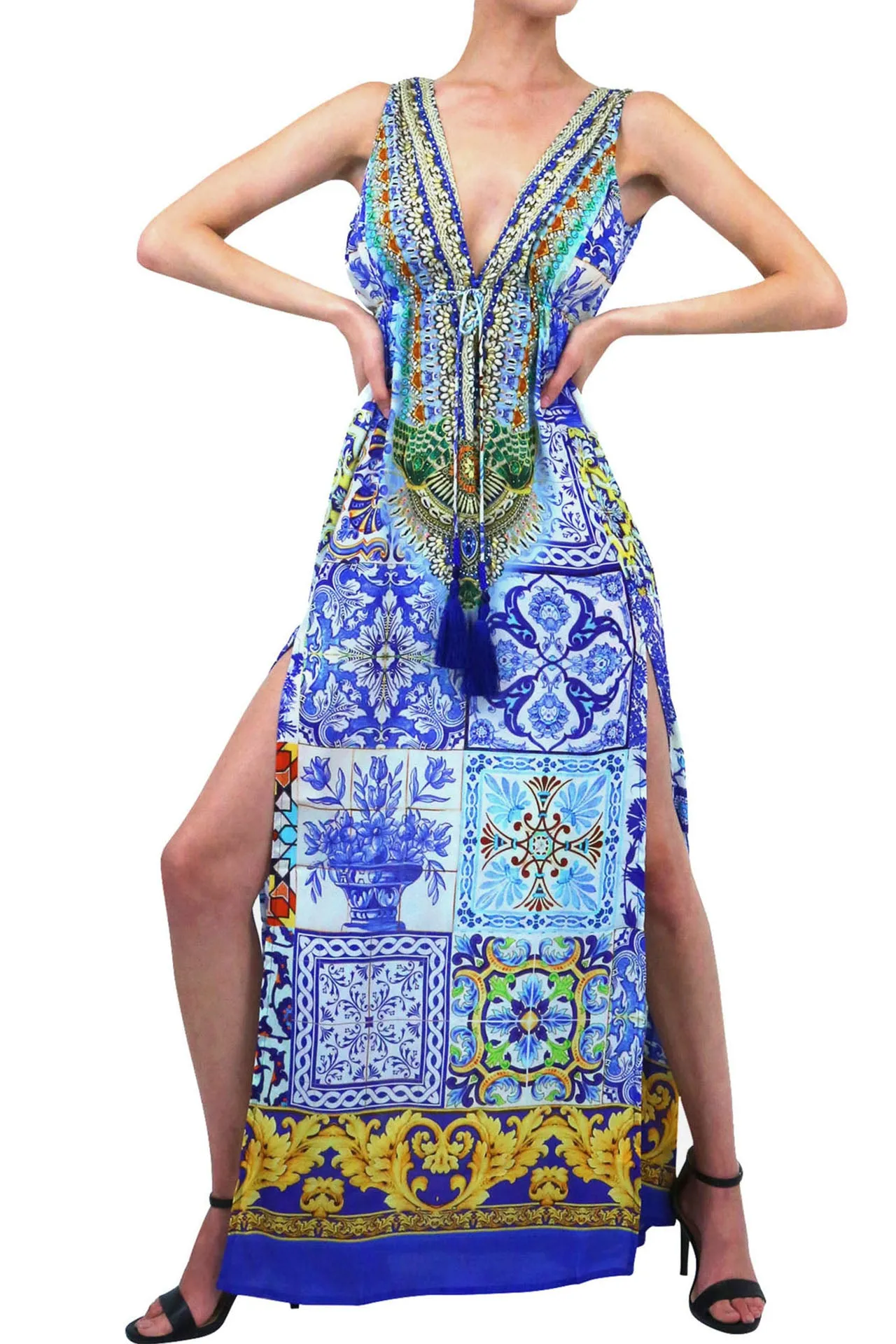 Blue Wedding Guest Dresses