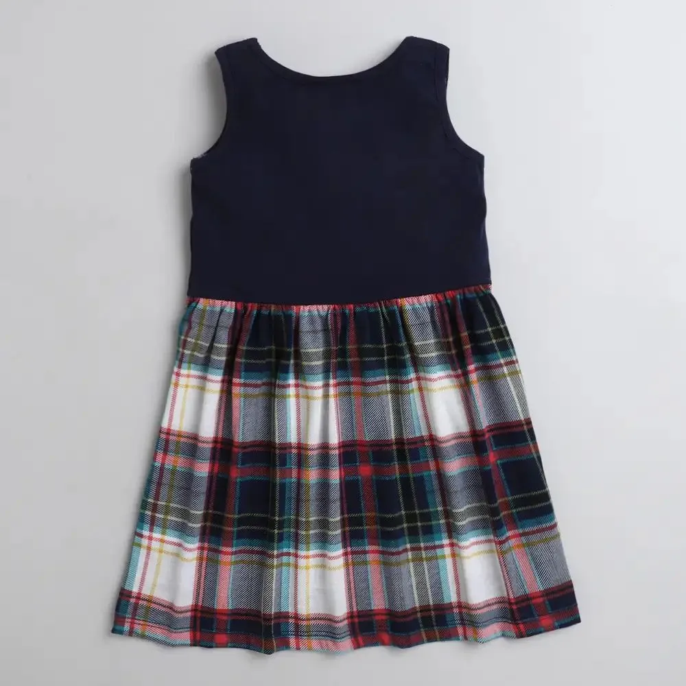 Checkered Printed Dress