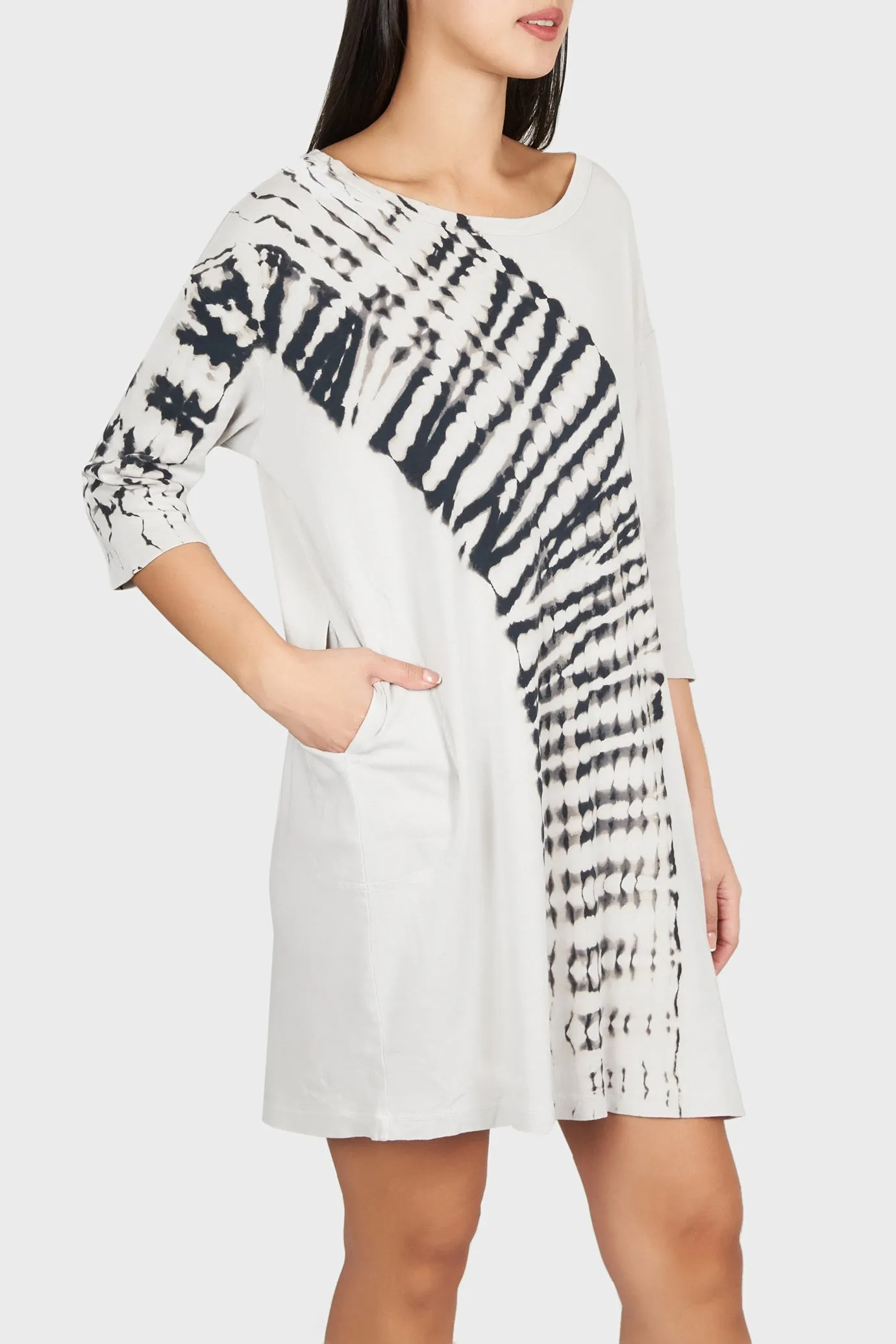 Cocoon Relaxed T-Shirt Dress