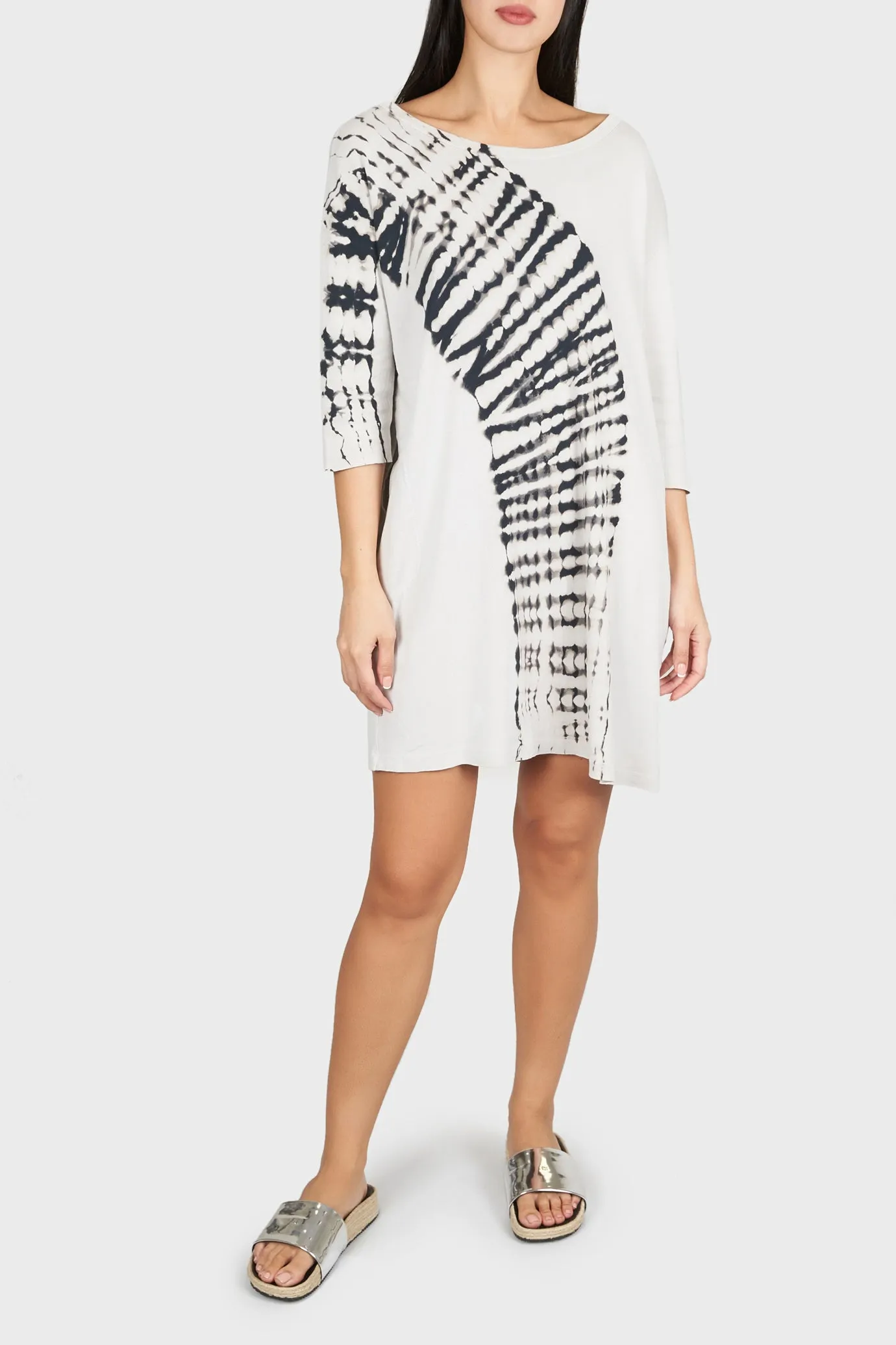 Cocoon Relaxed T-Shirt Dress