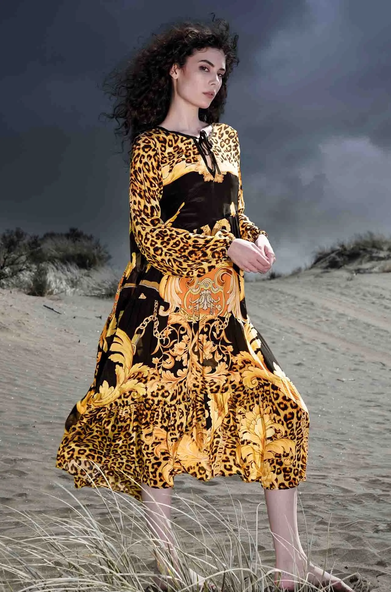 Curate - Leopard Storm Lighthearted Dress