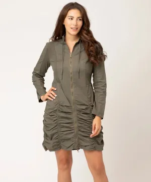 Fiore jacket dress in sea turtle