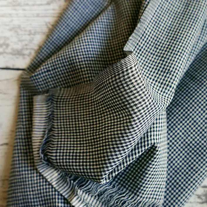 Handloom Mary Check Slate