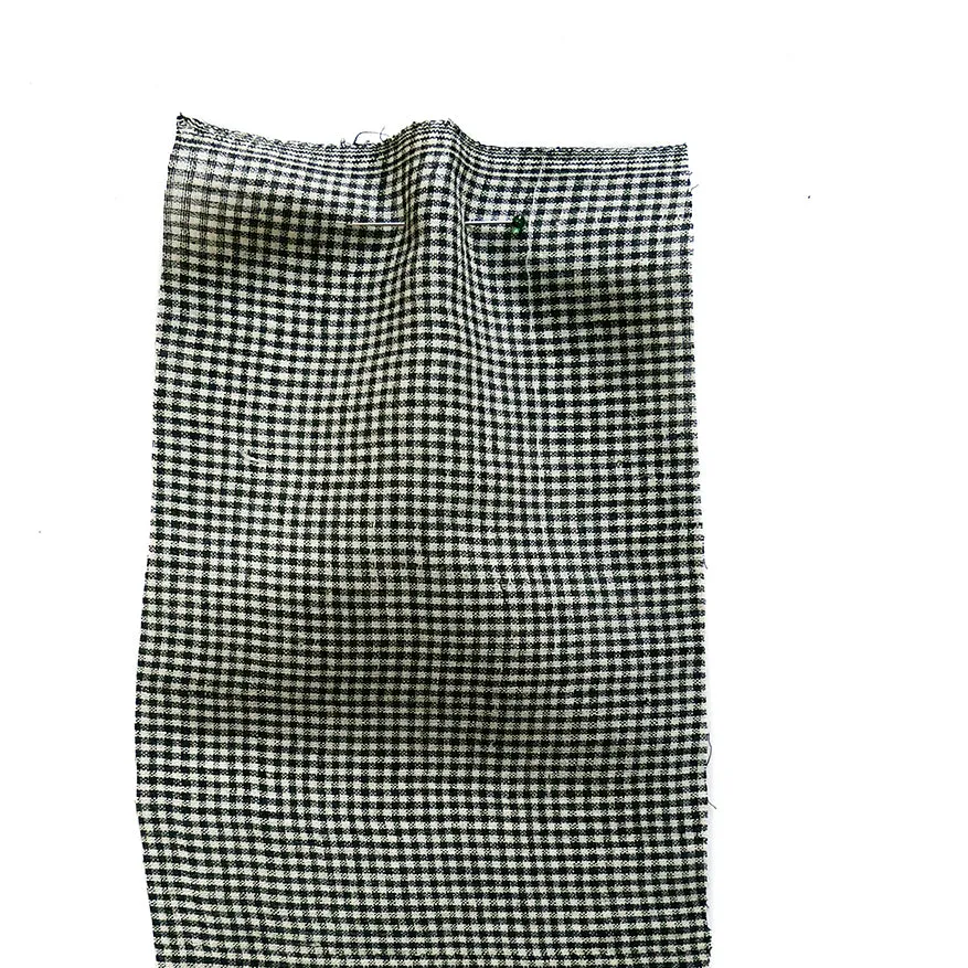 Handloom Mary Check Slate