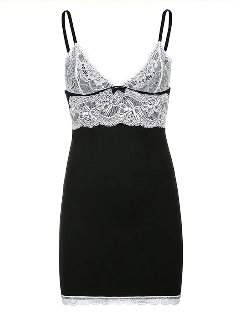 Isabella Lace Mini Dress