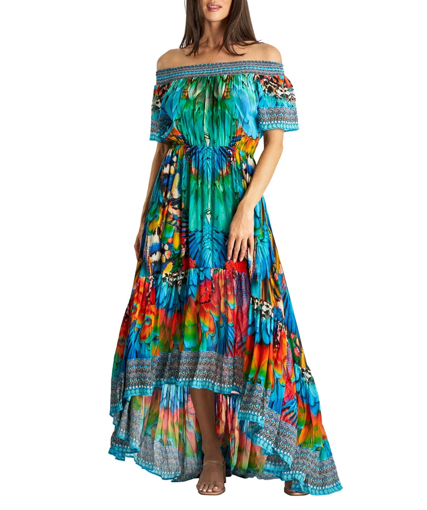 Kaleidoscope High Low Dress