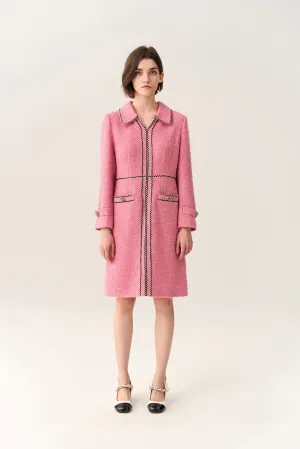 Lapel Midi Dress