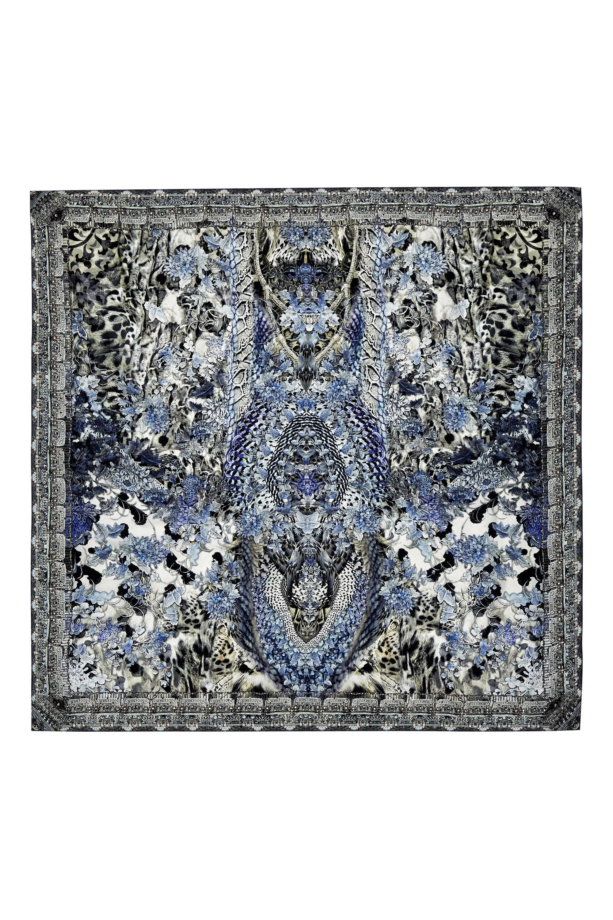 LARGE SQUARE SCARF HUSH HUSH