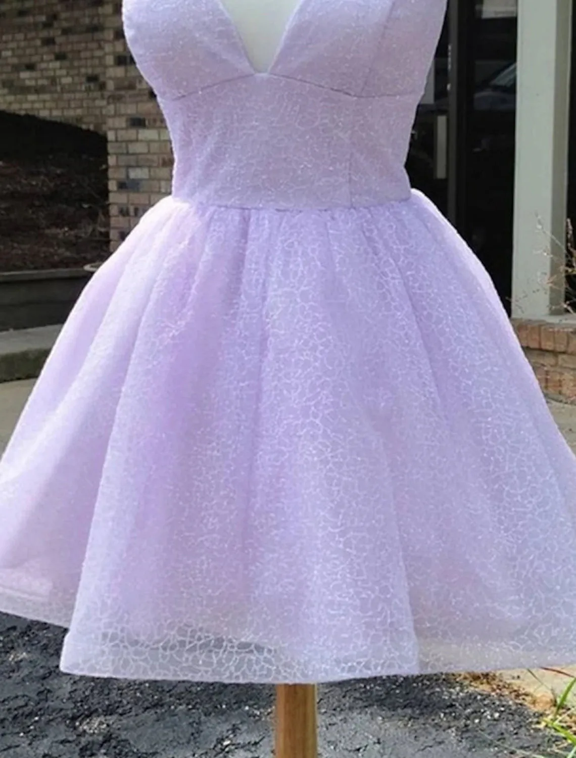 Luolandi A-Line Homecoming Dresses Mini Sparkly Dress Sleeveles Lace Dress Spaghetti Strap Tulle