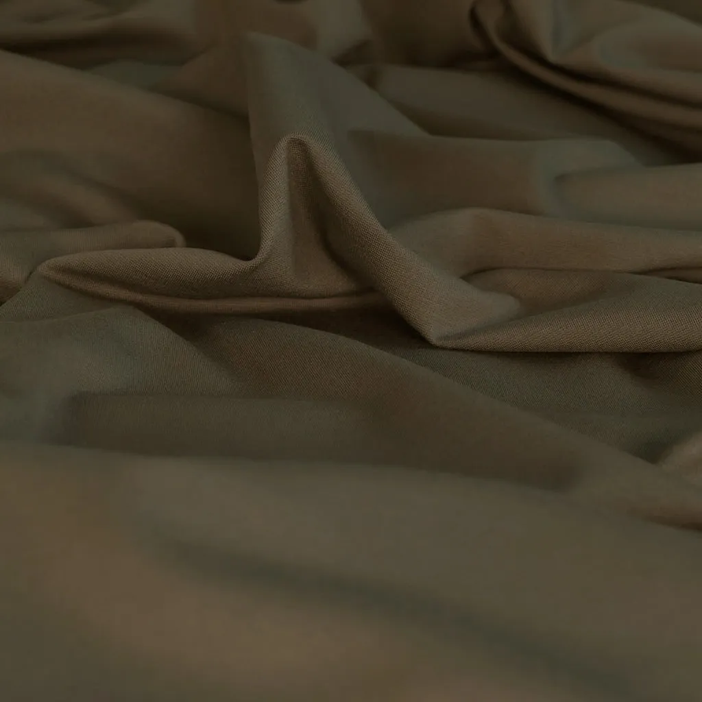 Milan - Camouflage Green, Viscose Rich Ponte de Roma Fabric Sample