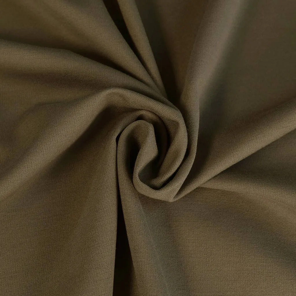 Milan - Camouflage Green, Viscose Rich Ponte de Roma Fabric Sample