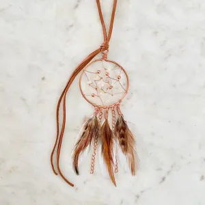 Moonstone & Copper Dream Catcher