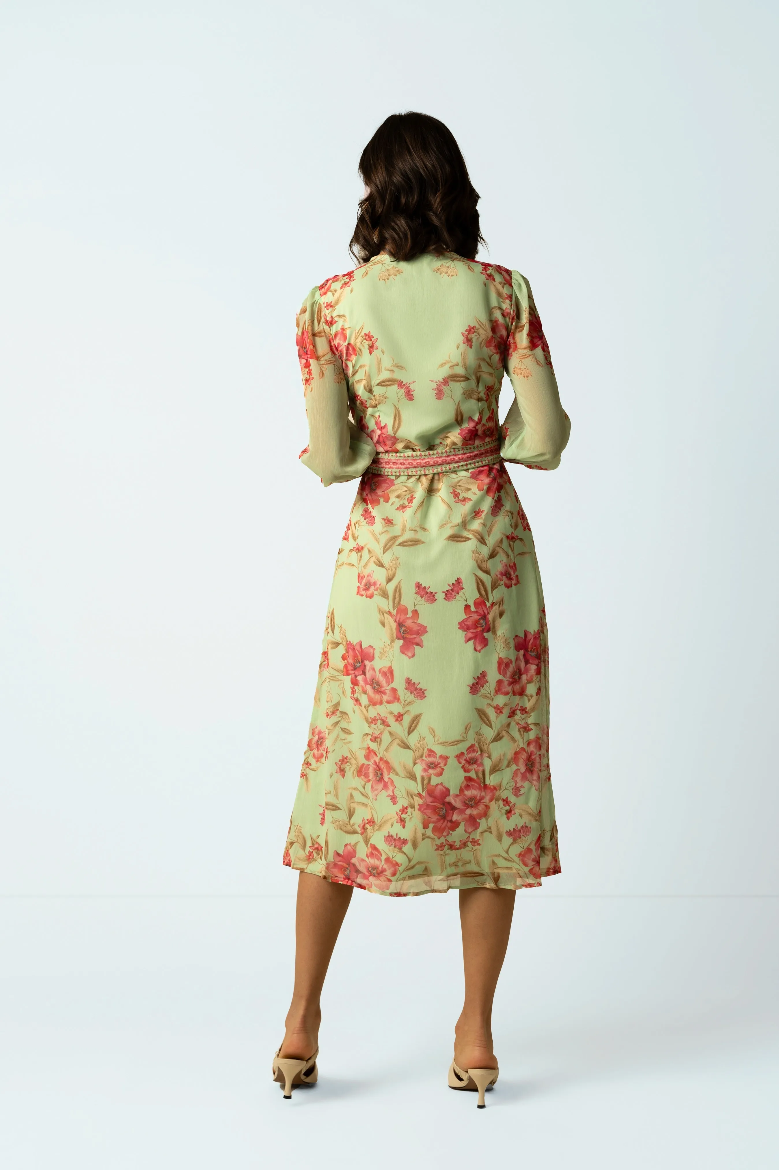 Naomi Green Dress