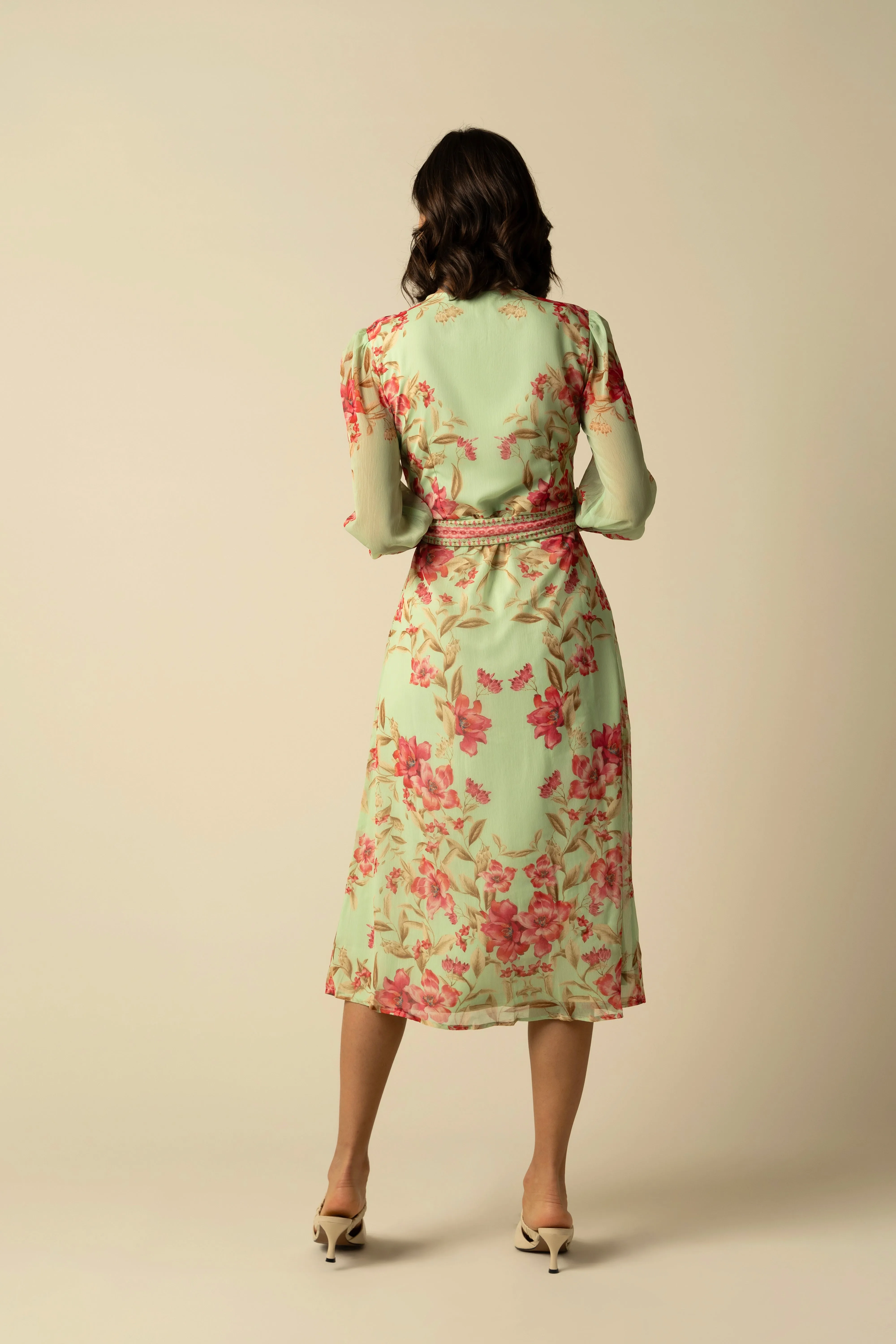 Naomi Green Dress