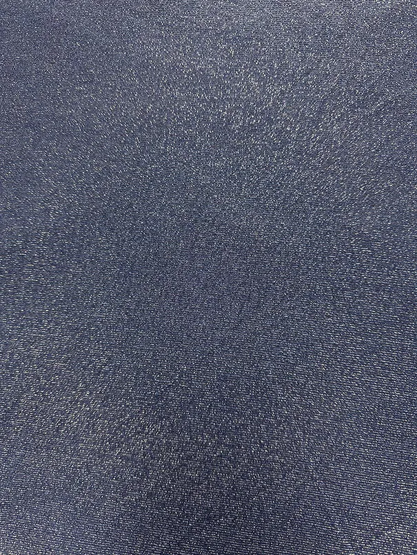 Periwinkle and Silver Stretch Mesh Fabric