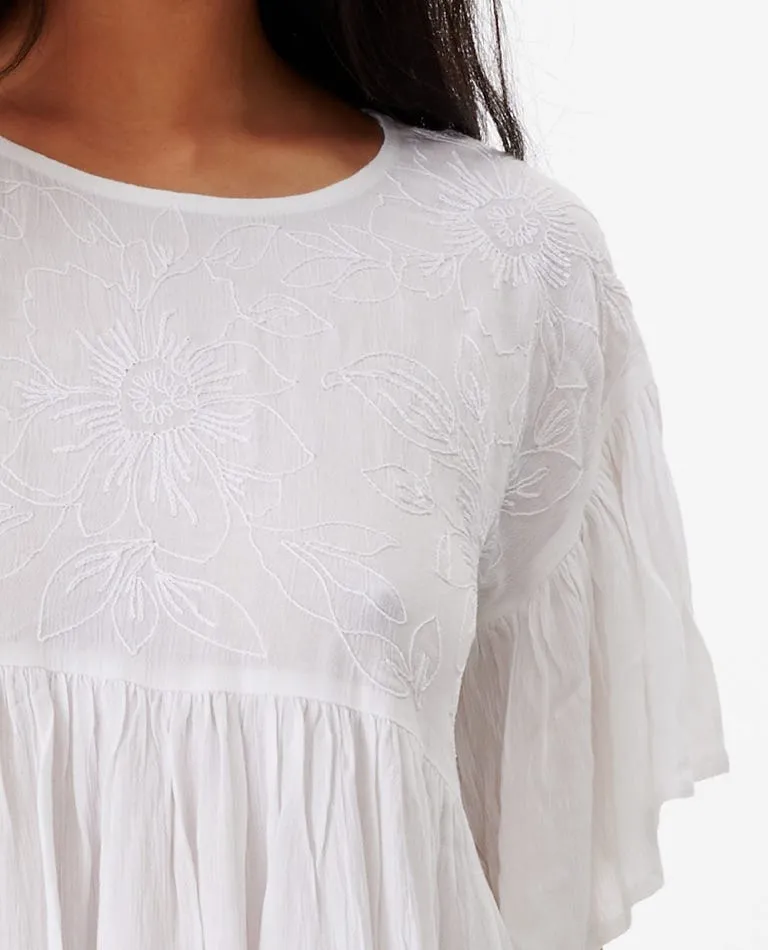 Rip Curl Lea Dress-White