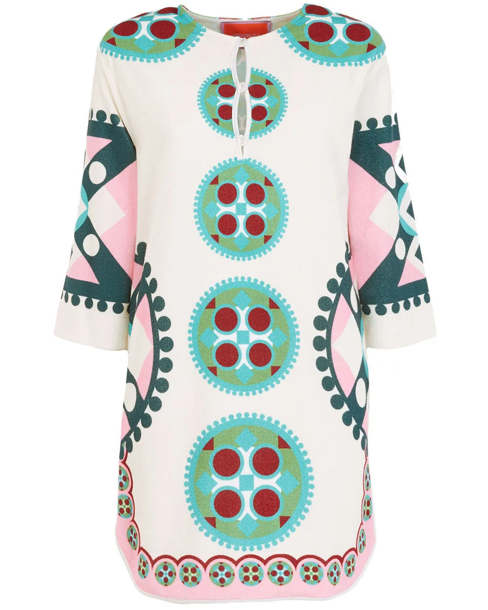 Ruote Placee Terry Dress