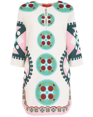 Ruote Placee Terry Dress