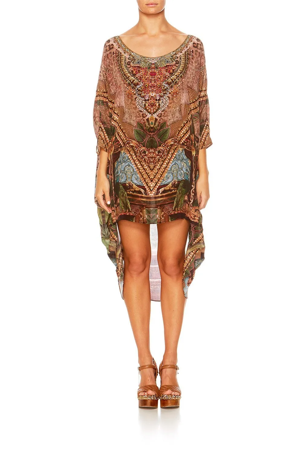 SCOOP BACK HEM DRESS THE GYPSY LOUNGE