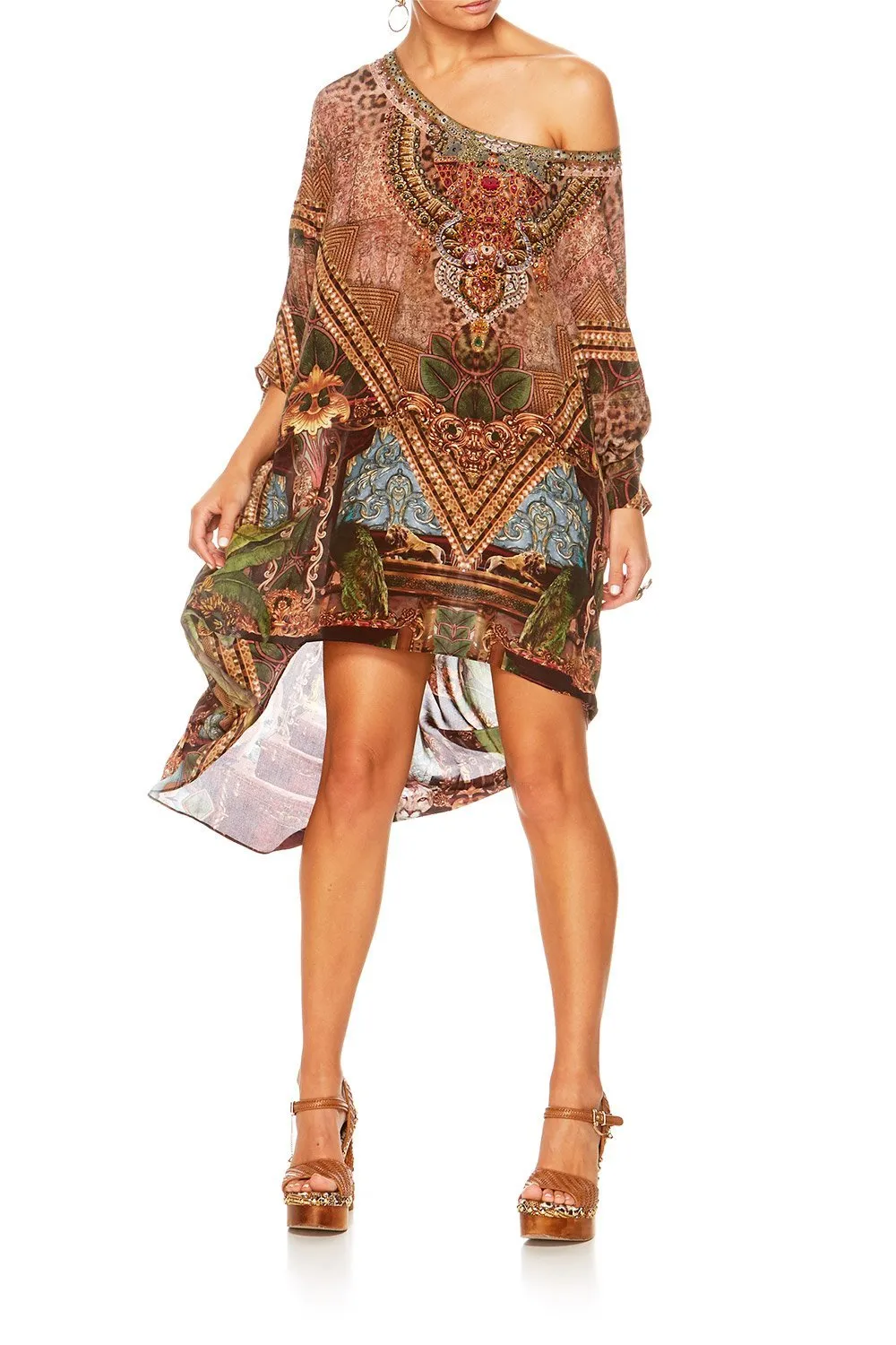 SCOOP BACK HEM DRESS THE GYPSY LOUNGE