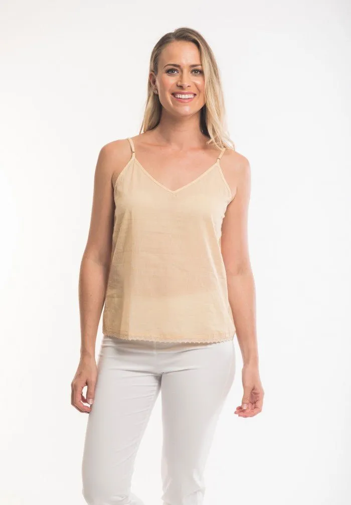 Short Cotton Slip