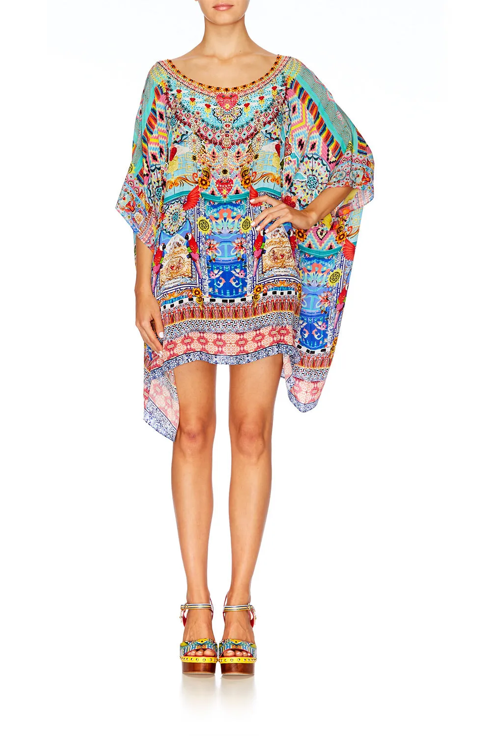 SHORT ROUND NECK KAFTAN CLOSE TO MY HEART