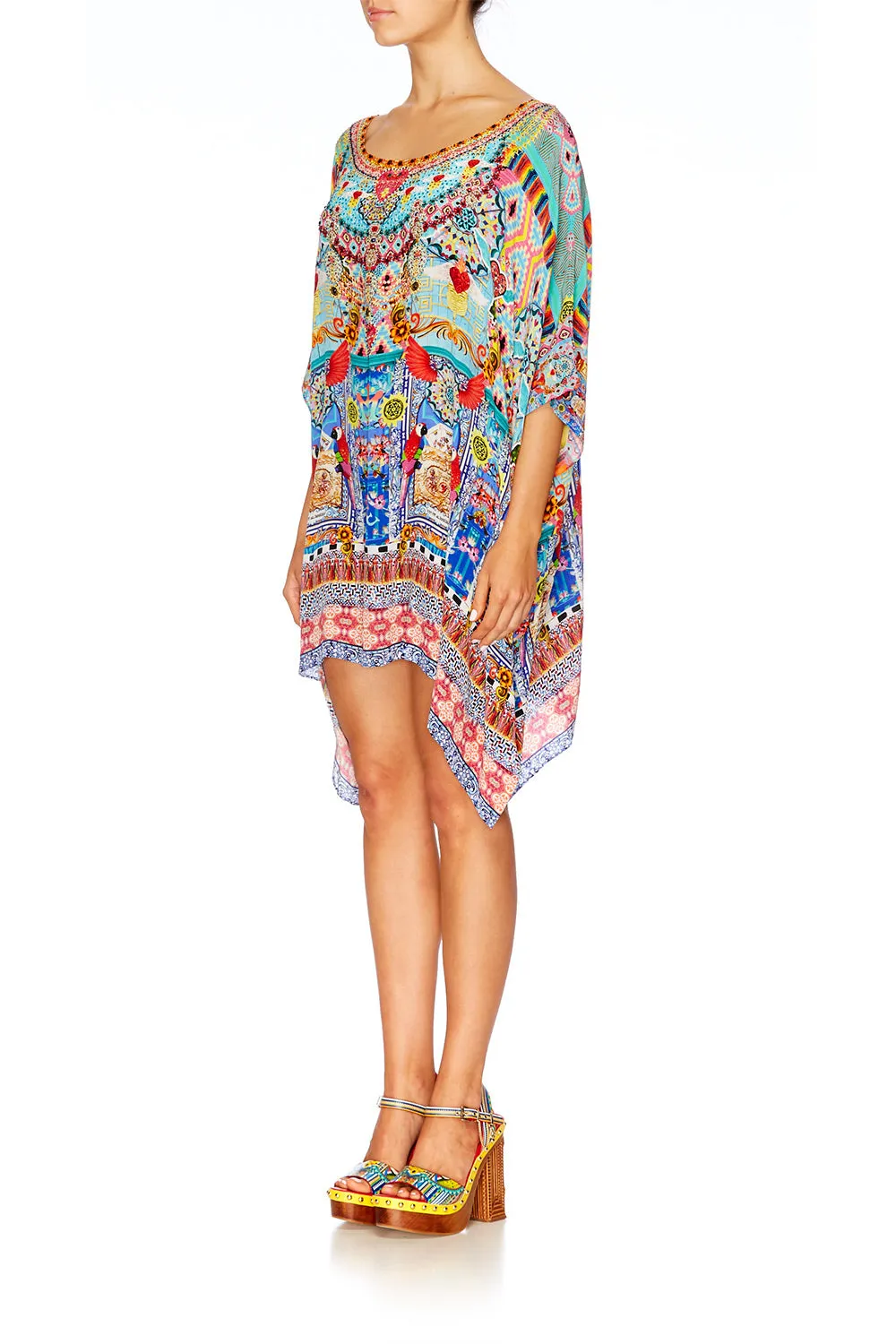 SHORT ROUND NECK KAFTAN CLOSE TO MY HEART