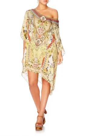 SHORT ROUND NECK KAFTAN MY SUMMER LOVE