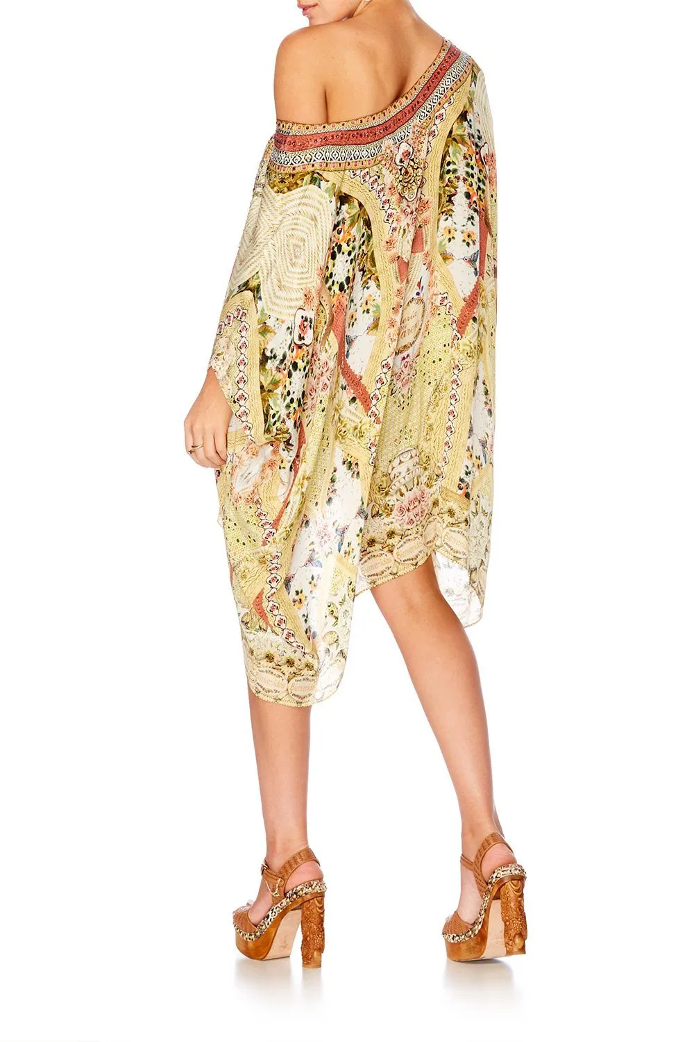 SHORT ROUND NECK KAFTAN MY SUMMER LOVE