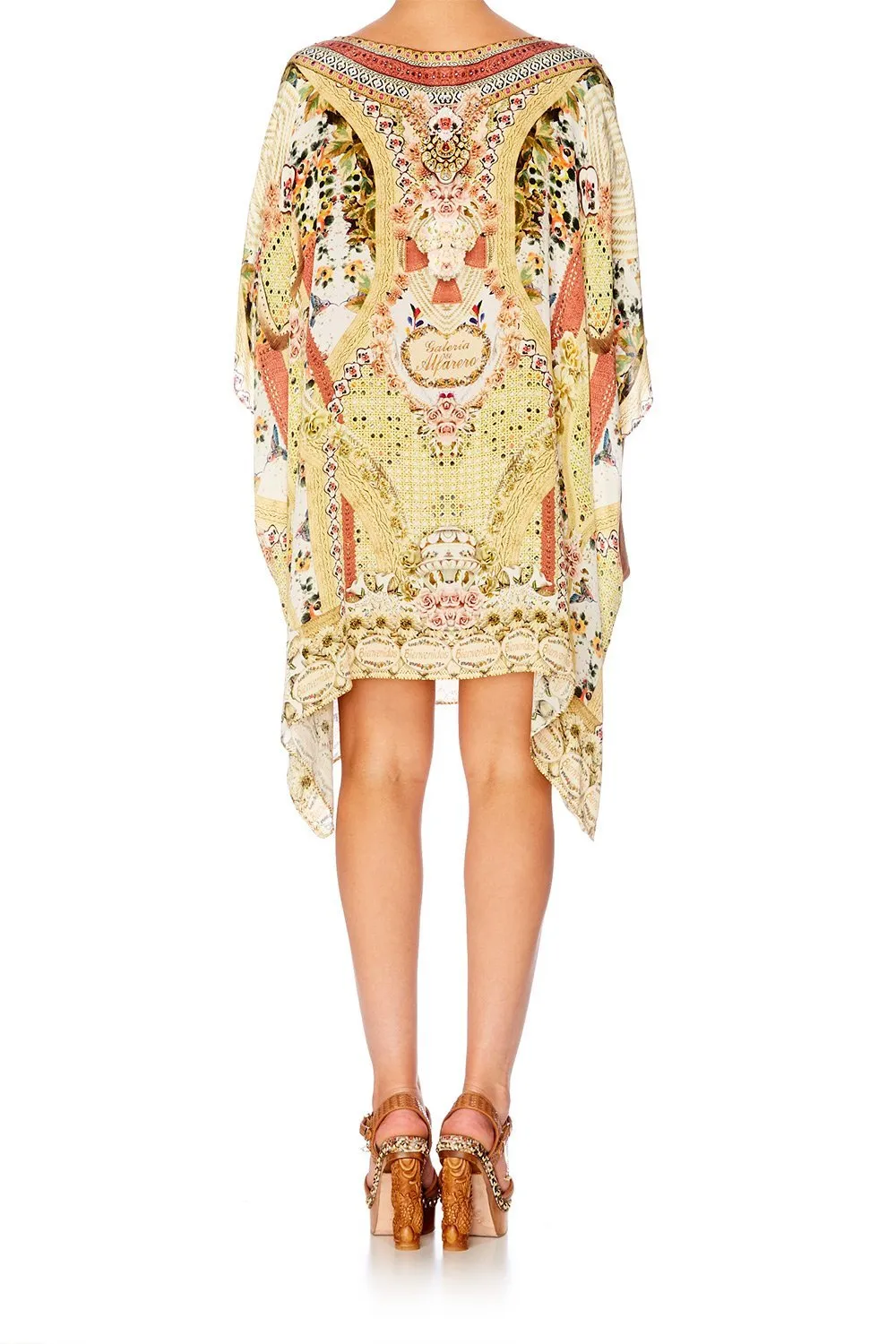 SHORT ROUND NECK KAFTAN MY SUMMER LOVE
