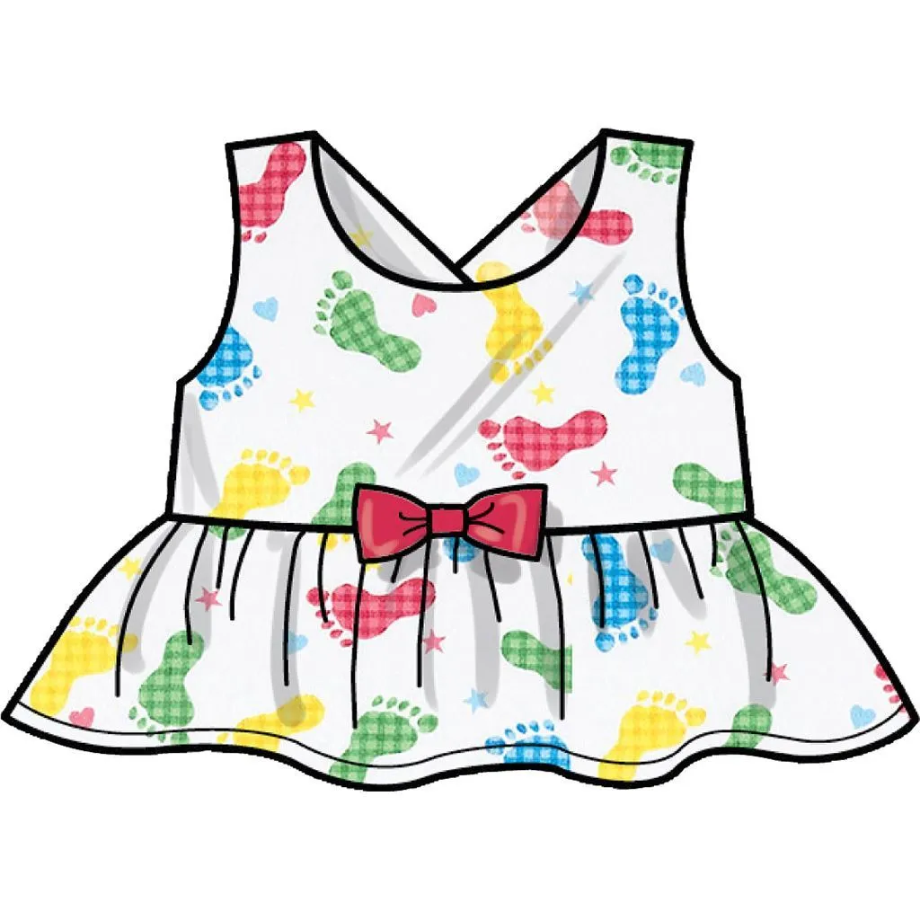 Simplicity Sewing Pattern S9319 Toddlers' Criss-Cross Top, Dresses, Rompers and Panties