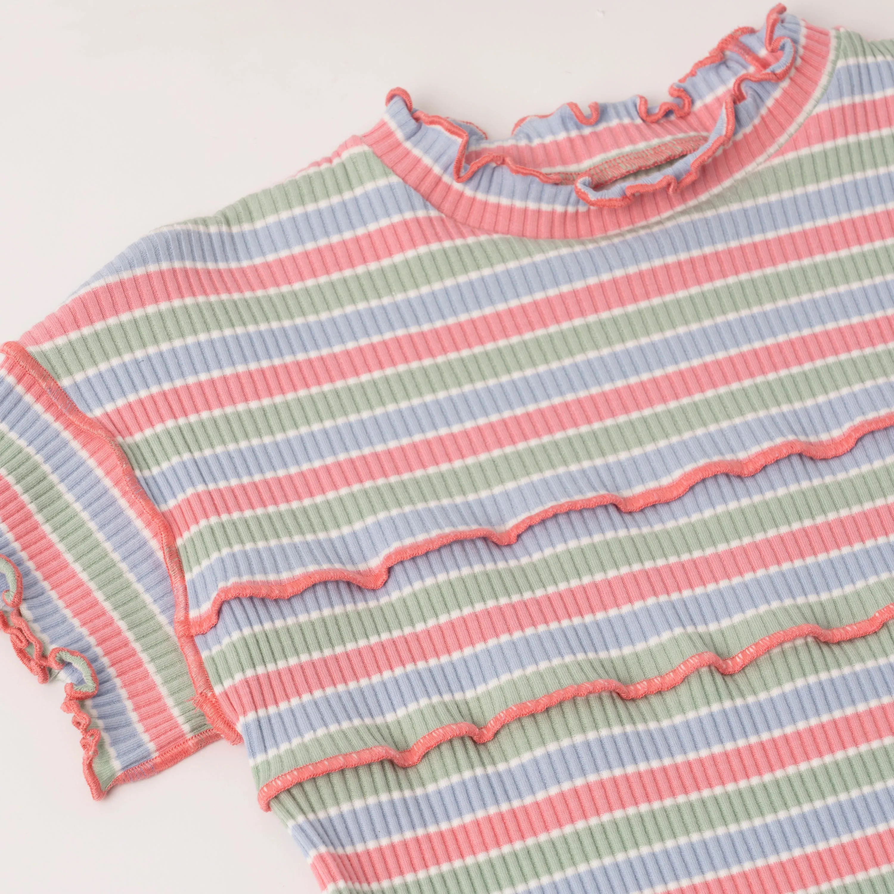 Sorbet Stripe Rib Dress