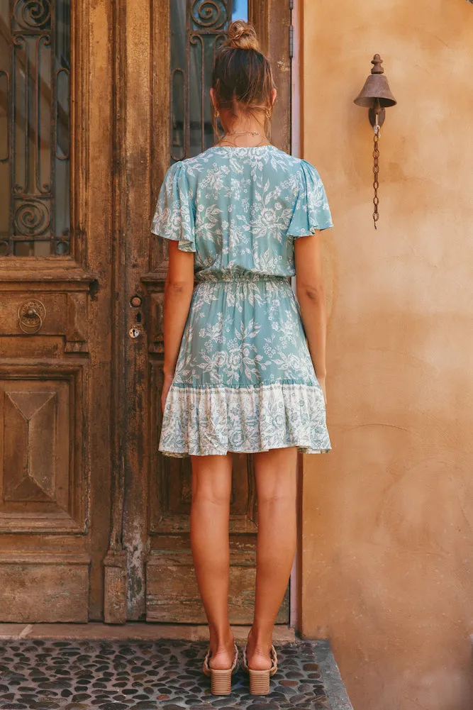 Spirited Skies Dress Sage